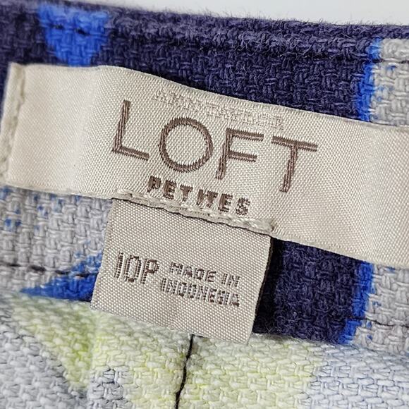 Ann Taylor Loft 10P Floral Skirt - Picture 3 of 4